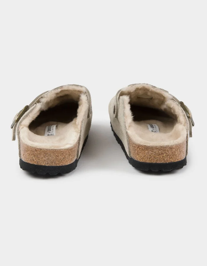 BIRKENSTOCK Boston Shearling Womens Clogs - Image 4