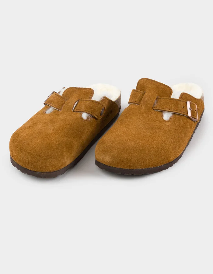 BIRKENSTOCK Boston Shearling Womens Clogs
