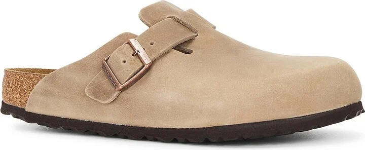 BIRKENSTOCK Boston Soft Footbed in Brown - Image 2