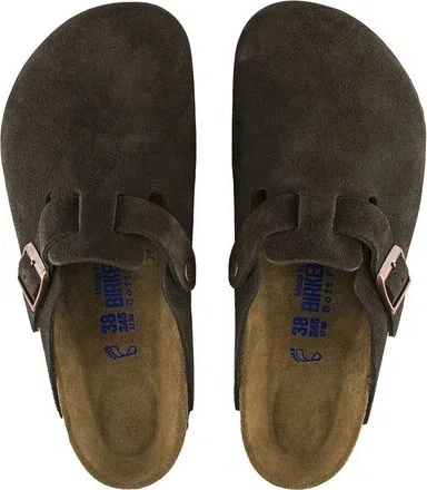 Birkenstock Boston Soft Footbed Suede Clog - Men's - Image 5