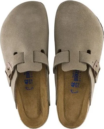 Birkenstock Boston Soft Footbed Suede Clog - Women's - Image 3