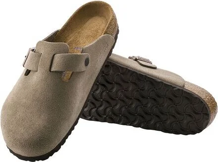 Birkenstock Boston Soft Footbed Suede Clog - Women's - Image 6