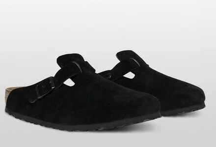 Birkenstock Boston Soft Footbed Suede Clog - Women's - Image 8