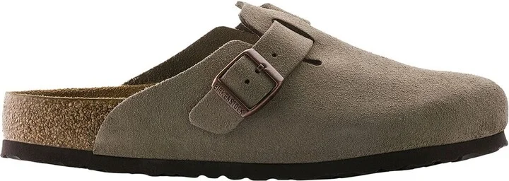Birkenstock Boston Soft Footbed Suede Clog - Women's
