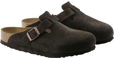 Birkenstock Boston Soft Footbed Suede Narrow Clog - Women's - Image 2