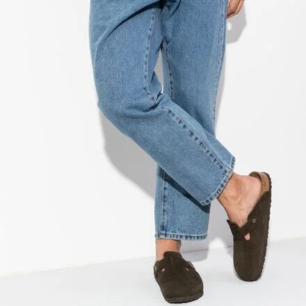 Birkenstock Boston Soft Footbed Suede Narrow Clog - Women's - Image 3