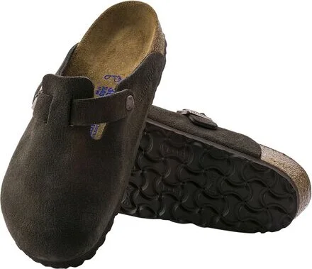 Birkenstock Boston Soft Footbed Suede Narrow Clog - Women's - Image 4
