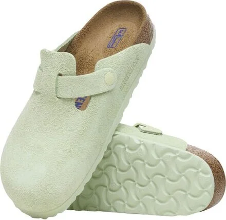 Birkenstock Boston Soft Footbed Suede Narrow Clog - Women's - Image 11