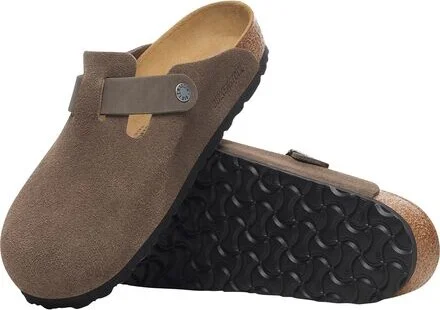 Birkenstock Boston Suede Oiled Leather Clog - Men's - Image 9