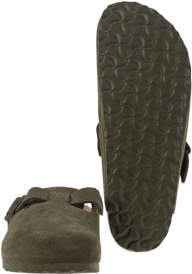 Birkenstock Boston - Suede Sabot - Image 5
