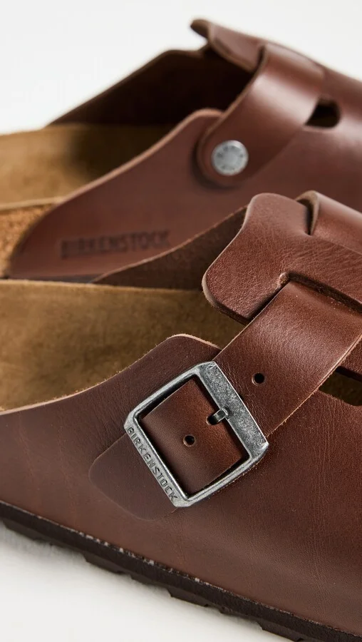 Birkenstock Boston Vintage Bold Grip Clogs - Image 5