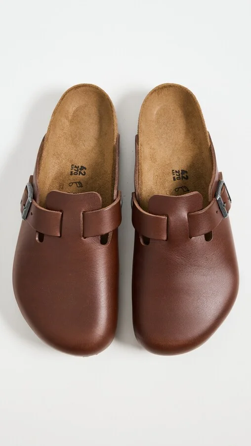 Birkenstock Boston Vintage Bold Grip Clogs - Image 6