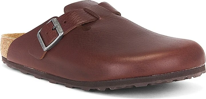 BIRKENSTOCK Boston Vintage Bold Grip in Burgundy - Image 2