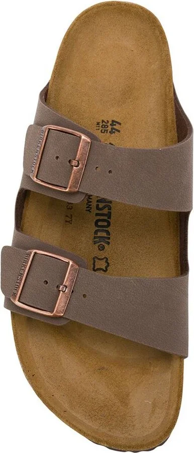 Birkenstock Brown Leather Arizona Sandals - Image 4