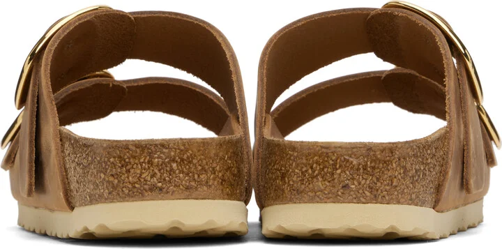 Birkenstock Brown Narrow Arizona Big Buckle Sandals - Image 2