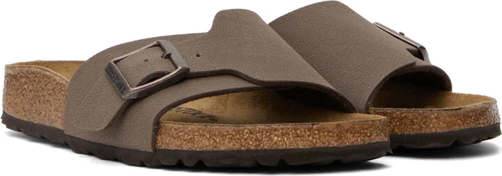 Birkenstock Brown Narrow Catalina Sandals - Image 4