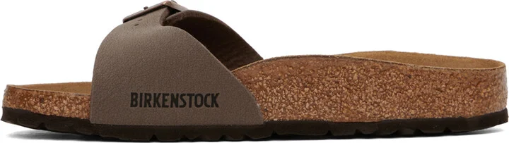 Birkenstock Brown Narrow Madrid Sandals - Image 3