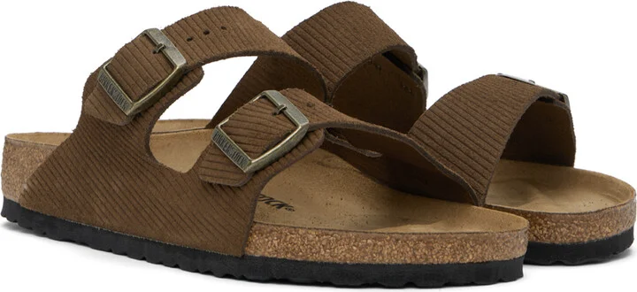 Birkenstock Brown Regular Arizona Sandals - Image 4