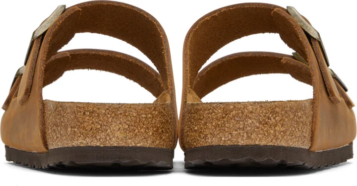 Birkenstock Brown Regular Arizona Sandals - Image 2
