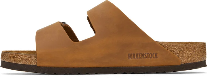 Birkenstock Brown Regular Arizona Sandals - Image 3