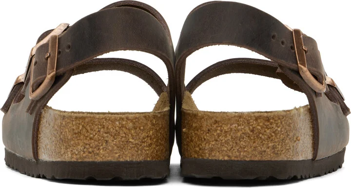 Birkenstock Brown Regular Milano Sandals - Image 2