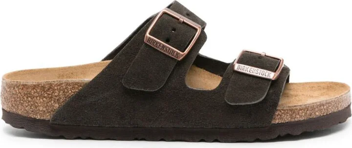 Birkenstock Brown Suede Arizona Sandals