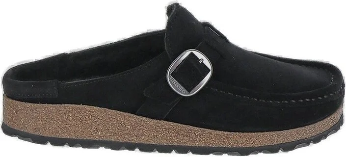 Birkenstock Buckle Detailed Slip-On Sandals