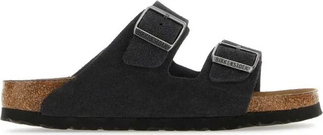 Birkenstock Buckle Strap Slip-On Sandals