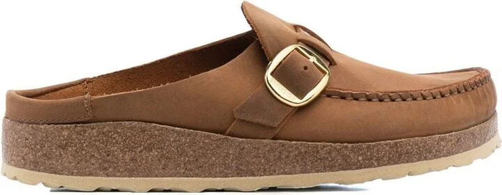 Birkenstock Buckley Cognac, Oiled Leather Shoes