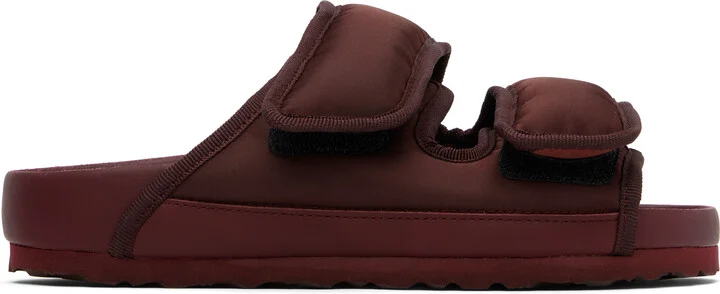 Birkenstock Burgundy Narrow 1774 Arizona Cosny Sandals