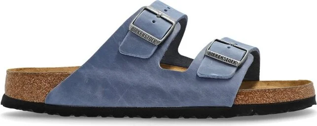 Birkenstock Double-Buckled Round Open Toe Slides