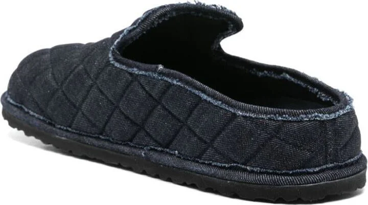 Birkenstock Eliscu Stone Washed Denim Mule Shoes - Image 3
