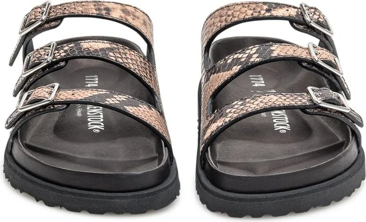 Birkenstock Florda Snake Sandalwood - Image 2