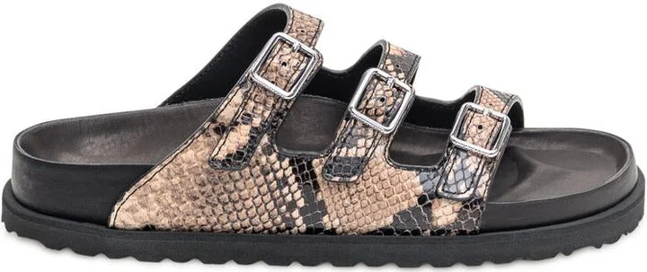 Birkenstock Florda Snake Sandalwood