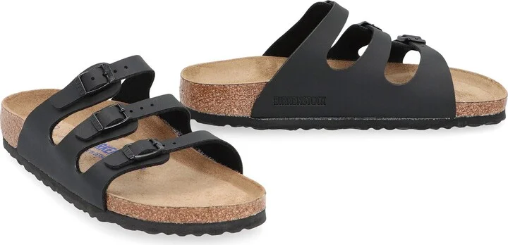 Birkenstock Florida Bs Leather Slides - Image 3