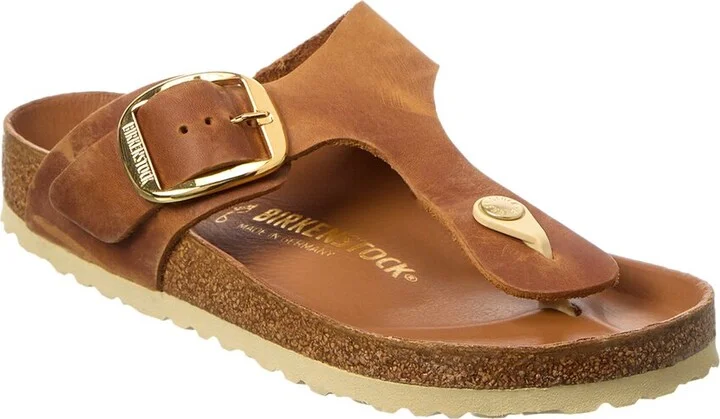 Birkenstock Gizeh Big Buckle Leather Sandal