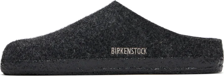 Birkenstock Gray Narrow Zermatt Slippers - Image 3