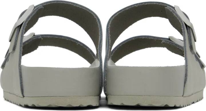 Birkenstock Gray Regular Arizona Sandals - Image 2