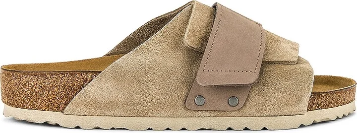 BIRKENSTOCK Kyoto Suede in Brown
