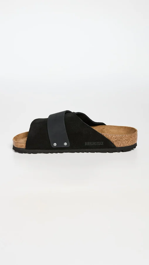 Birkenstock Kyoto Suede Nubuck Sandals - Image 2
