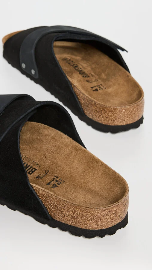 Birkenstock Kyoto Suede Nubuck Sandals - Image 4