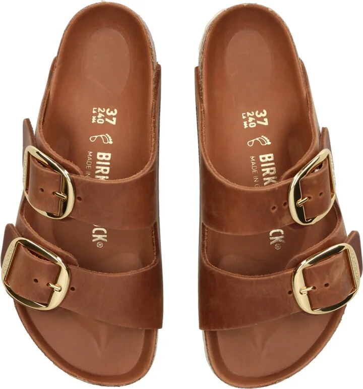 Birkenstock Leather Arizona Big Buckle Sandals - Image 4