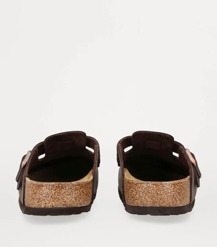 Birkenstock Leather Boston Clogs - Image 2
