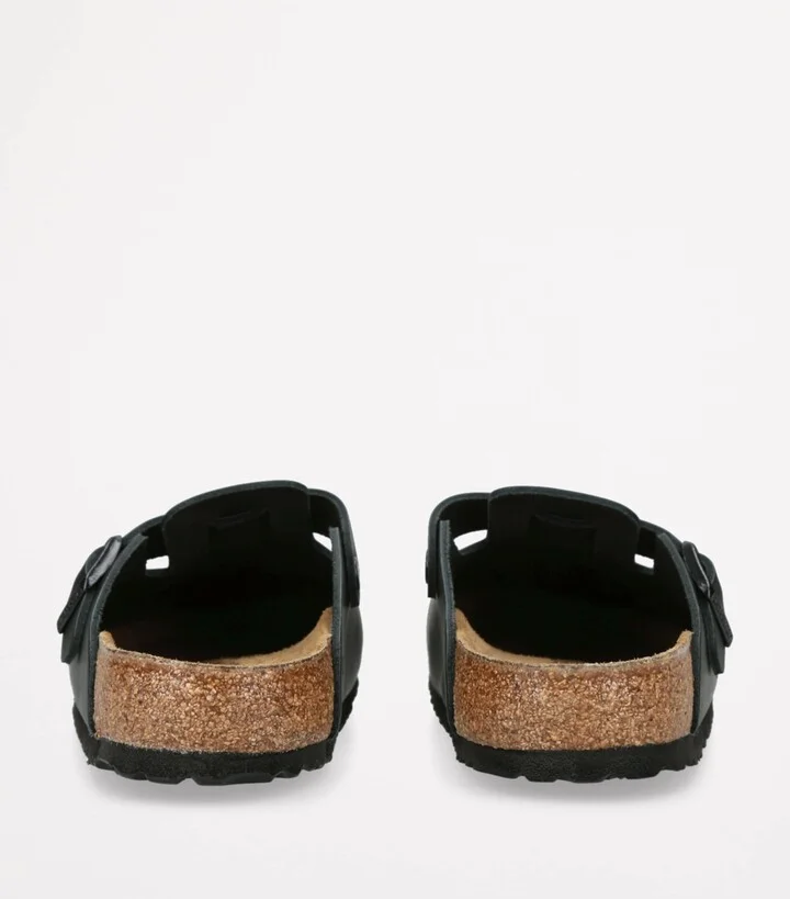 Birkenstock Leather Boston Clogs - Image 2