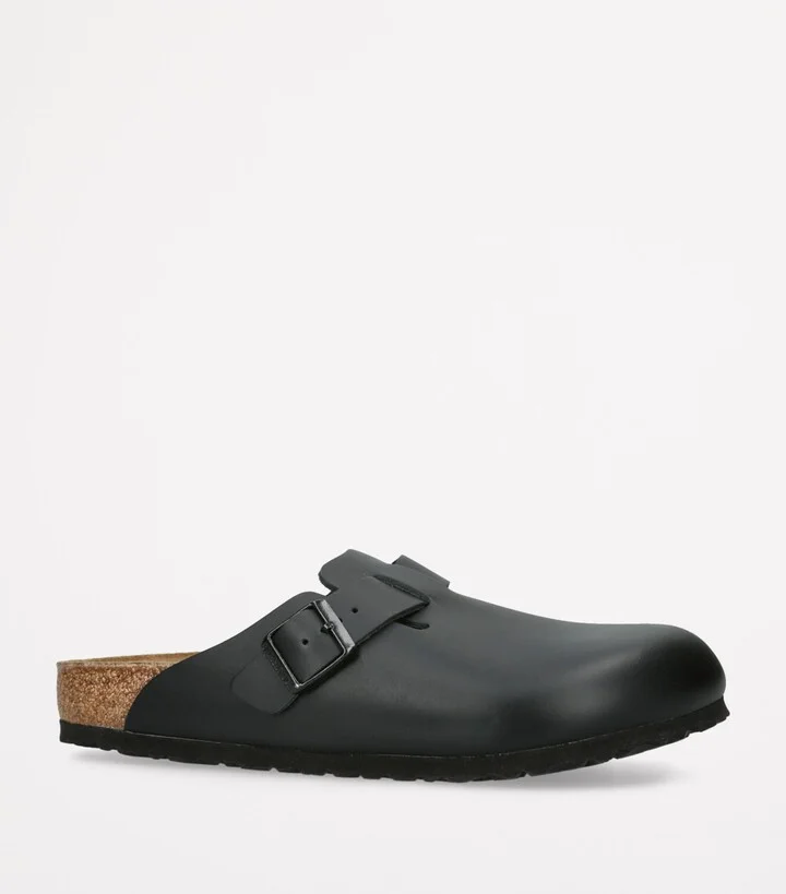 Birkenstock Leather Boston Clogs - Image 3