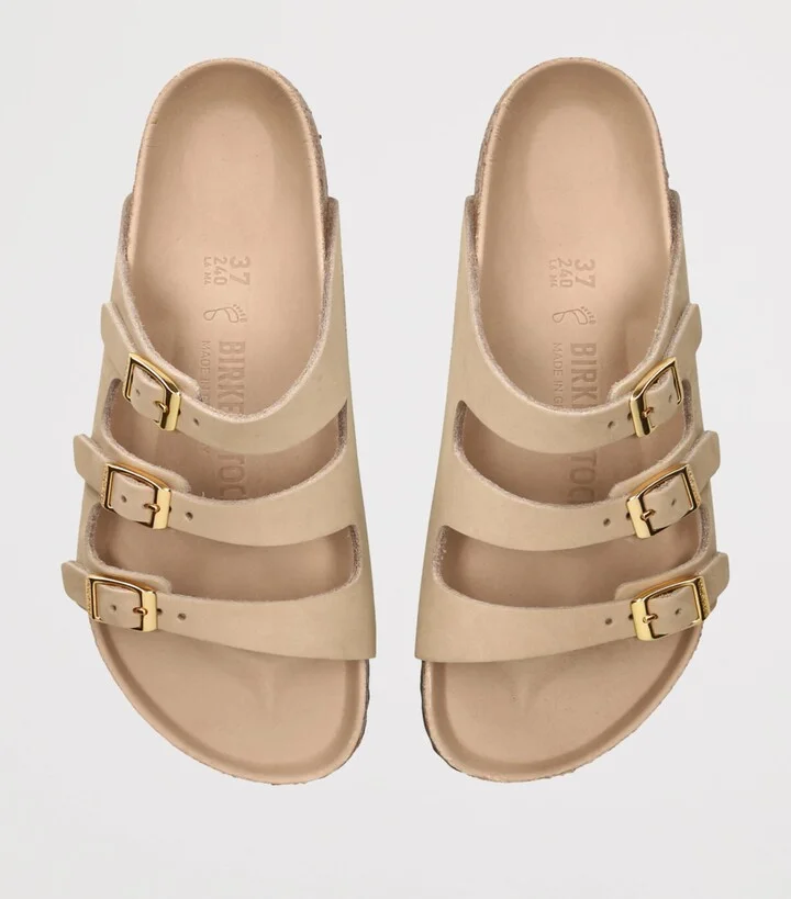 Birkenstock Leather Florida Sandals - Image 3