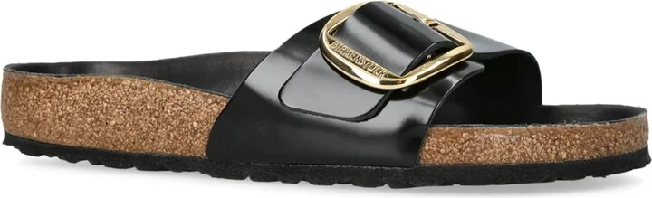 Birkenstock Leather Madrid Big Buckle Sandals - Image 3