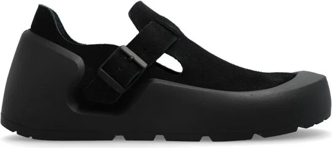 Birkenstock Logo-Debossed Round-Toe Trainers