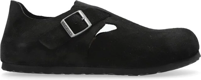 Birkenstock London Buckle Detailed Flat Shoes