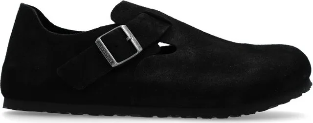 Birkenstock London Buckle Detailed Round Toe Loafers